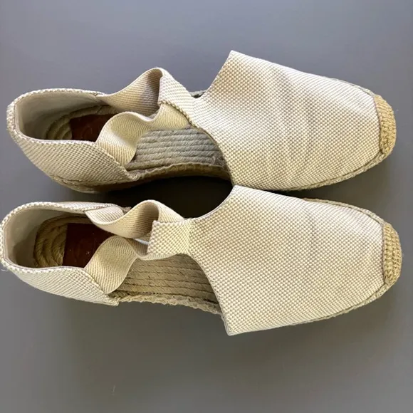 Tory Burch espadrille wedges sz 9.5