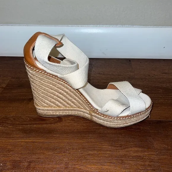 Tory Burch Frieda Platform Espadrille Sandal Wedges