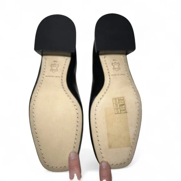 Tory Burch Georgia Pump 35mm Black Leather Size US 5 NEW IN BOX