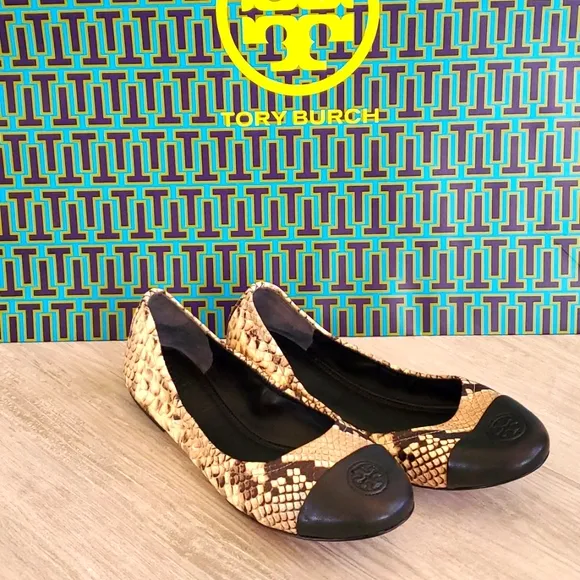 Tory Burch Leather Ballet Flats