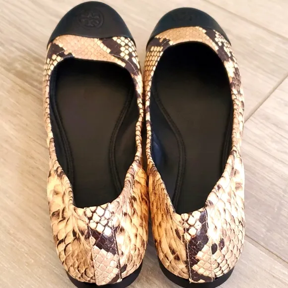 Tory Burch Leather Ballet Flats