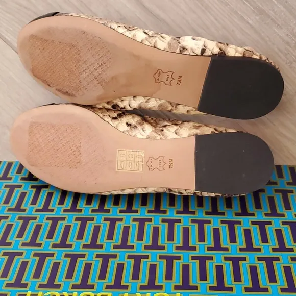 Tory Burch Leather Ballet Flats