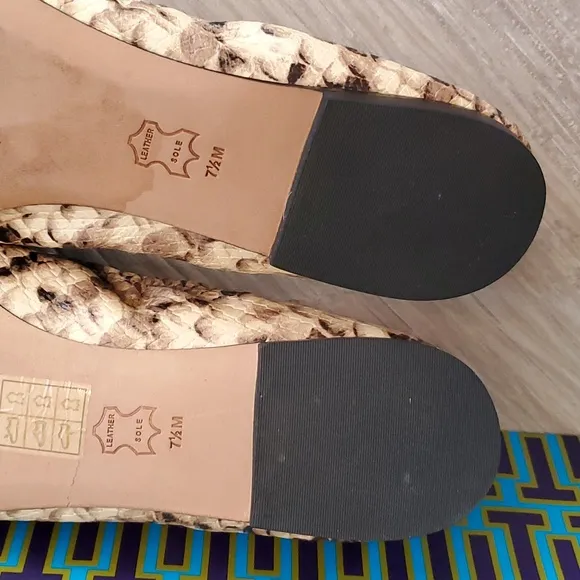 Tory Burch Leather Ballet Flats