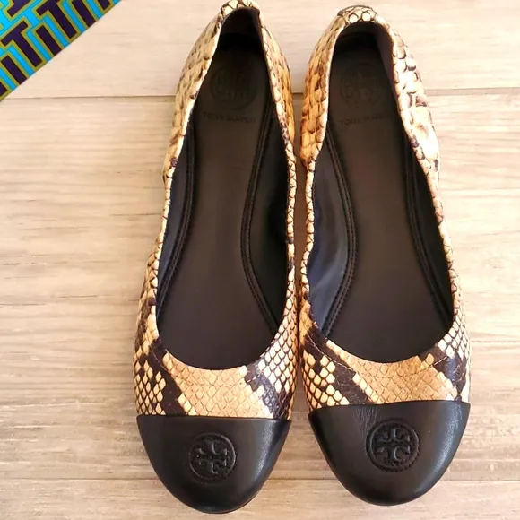 Tory Burch Leather Ballet Flats