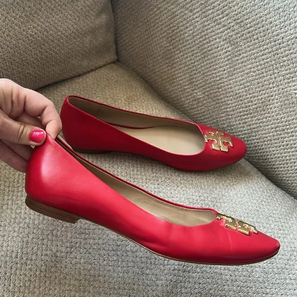 🌹Tory Burch Leather Flats