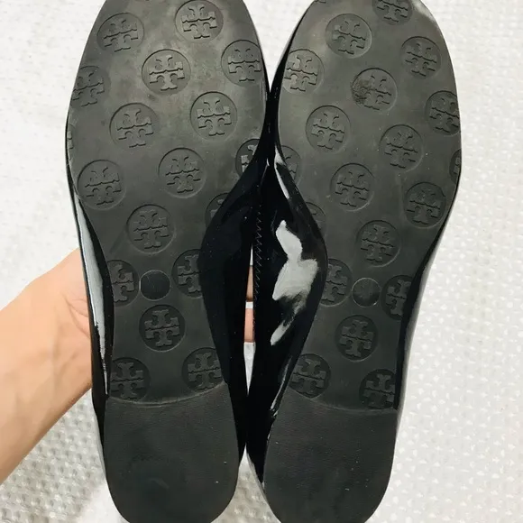 Tory Burch reva patent leather flats