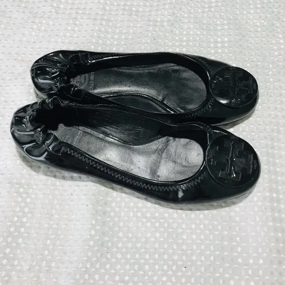 Tory Burch reva patent leather flats