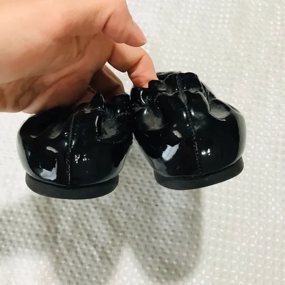 Tory Burch reva patent leather flats