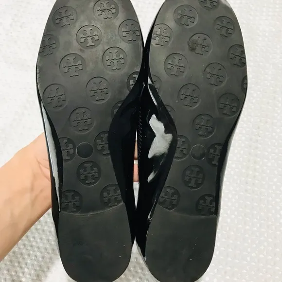 Tory Burch reva patent leather flats