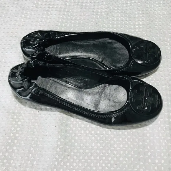 Tory Burch reva patent leather flats