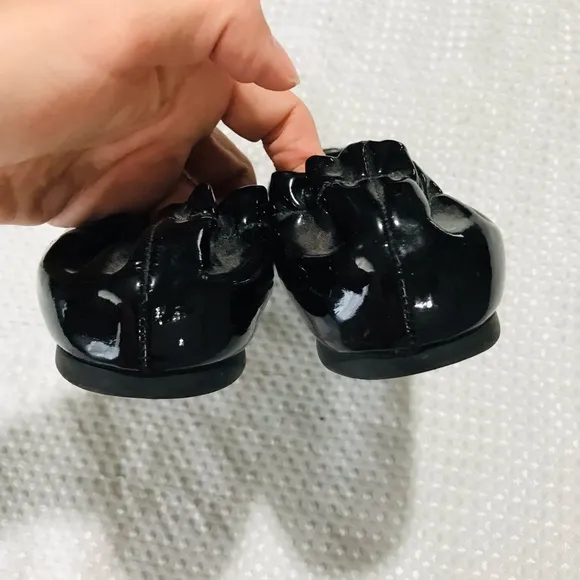 Tory Burch reva patent leather flats