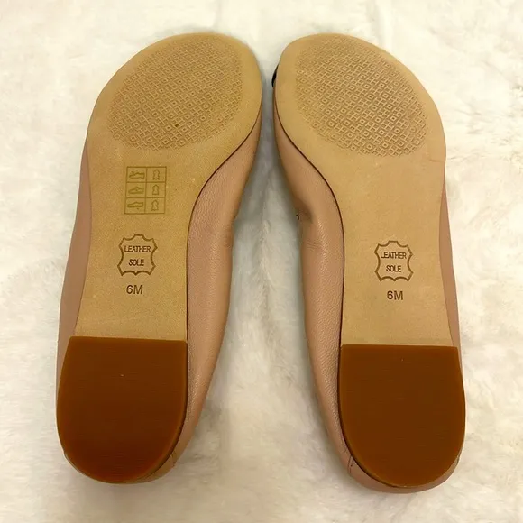 Tory Burch Scallop Elastic Ballet Flats
