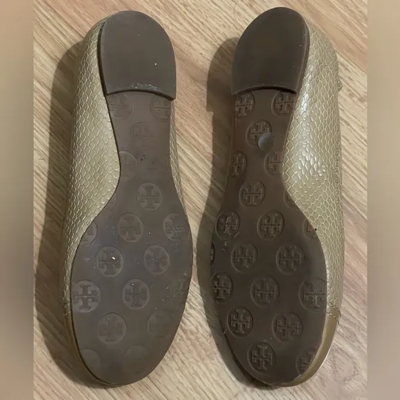 Tory Burch Tan Leather Reva flats size 7M​​​