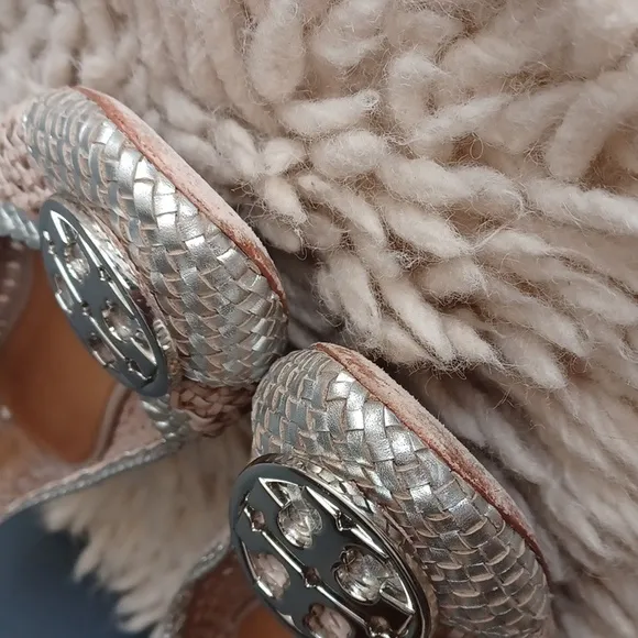 Tory Burch  woven leather flats