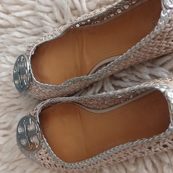 Tory Burch  woven leather flats