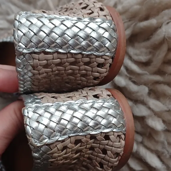 Tory Burch  woven leather flats