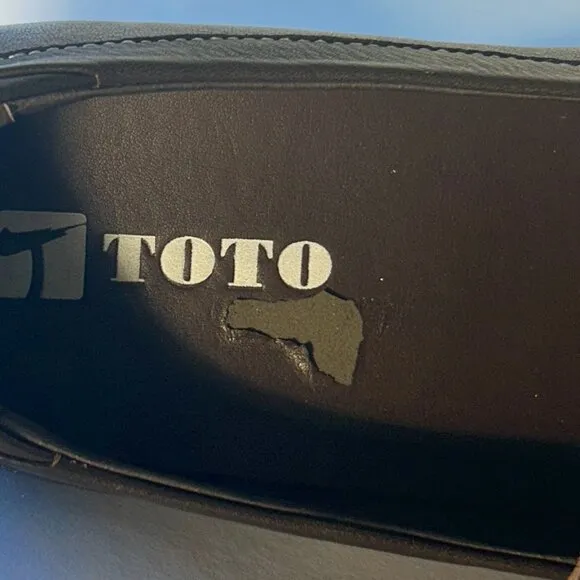 Toto NWOT SZ11 Elevator 2.2&quot; Higher Brown Leather Penny Loafer Moccasins Comfort