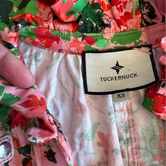 Tuckernuck Peony Meadows Crawford Dress