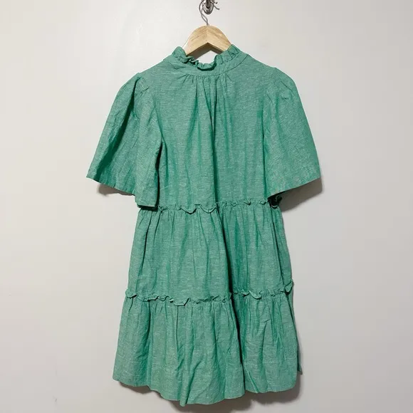 TUCKERNUCK Sea Green Crawford Dress