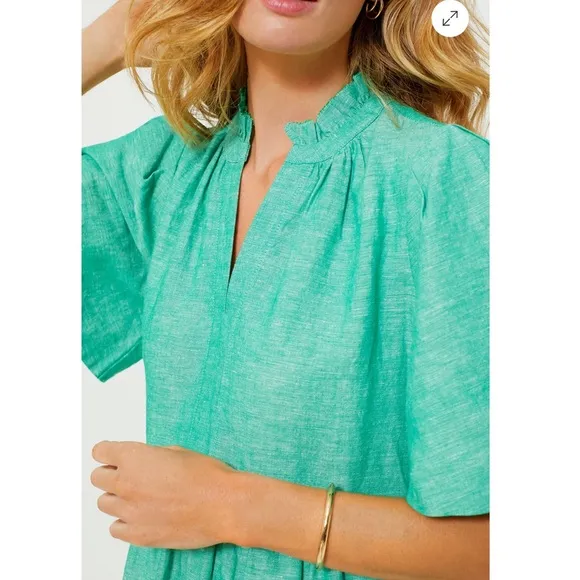 TUCKERNUCK Sea Green Crawford Dress