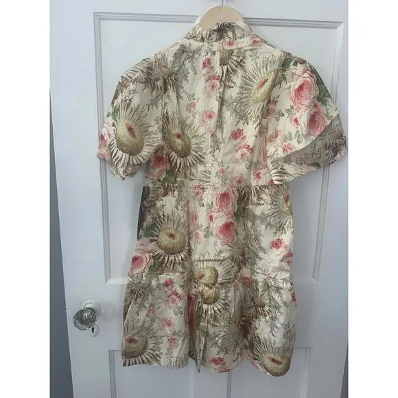 Tuckernuck Sun Faded Floral Crawford Dress NWT Small XXS 2XS