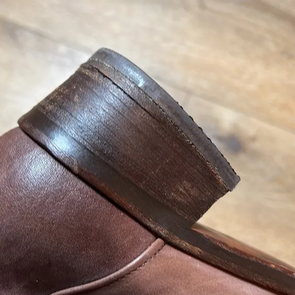Twenty Two Made in Italy Brown Leather Boots Size 37.5/7.5