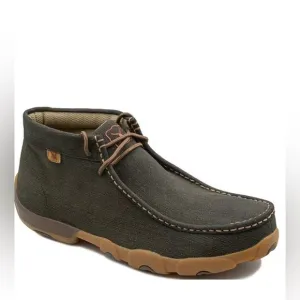 Twisted X Chukka Shoe Mens Driving Moc Rubberized Hybrid Leather Boot 13W