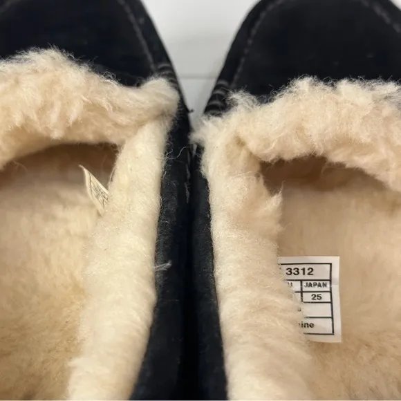 UGG Ansley Black Slip On Moccasins 8