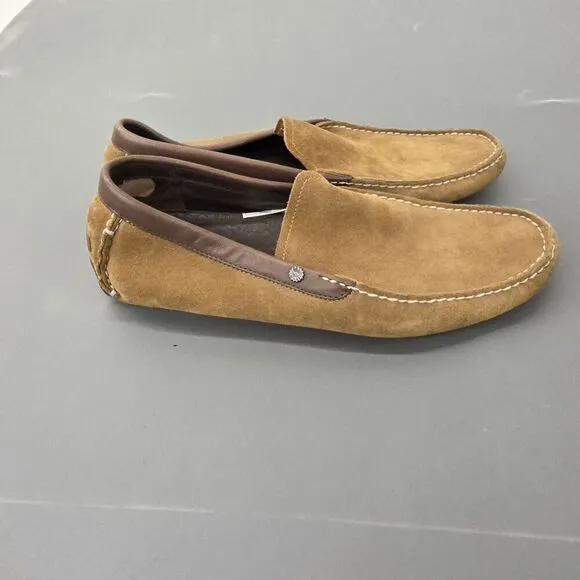 UGG Australia Bel-Air Venetian Moccasins -  Brown Suede Men's 11.5