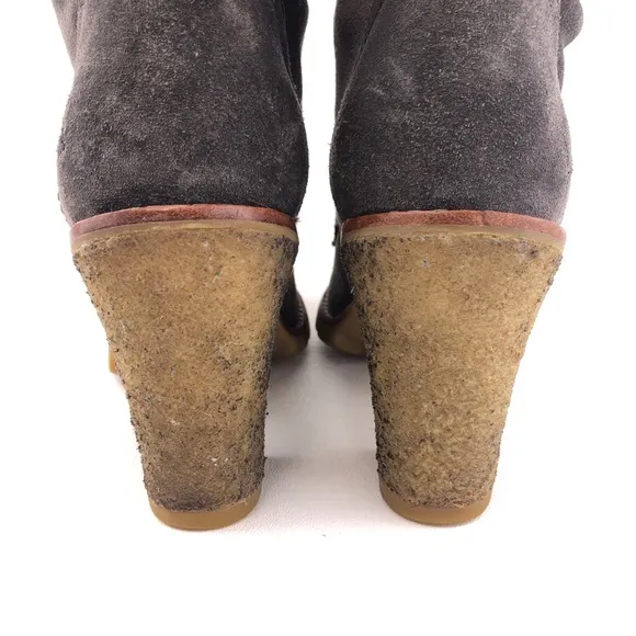 UGG Australia Fabrice High Heel Ankle Boots 8