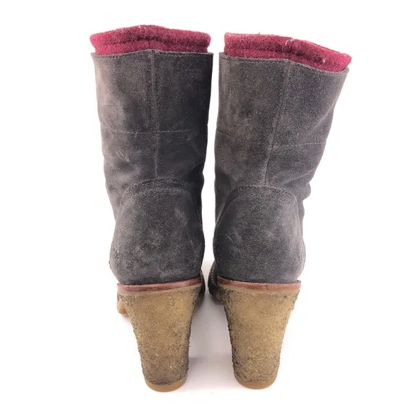 UGG Australia Fabrice High Heel Ankle Boots 8