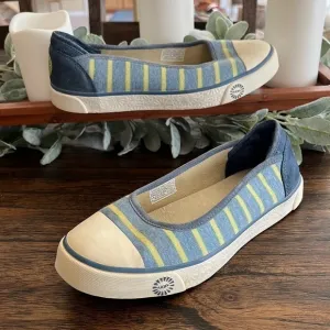 UGG australia Neema Canvas boat sneaker shoe | size 9