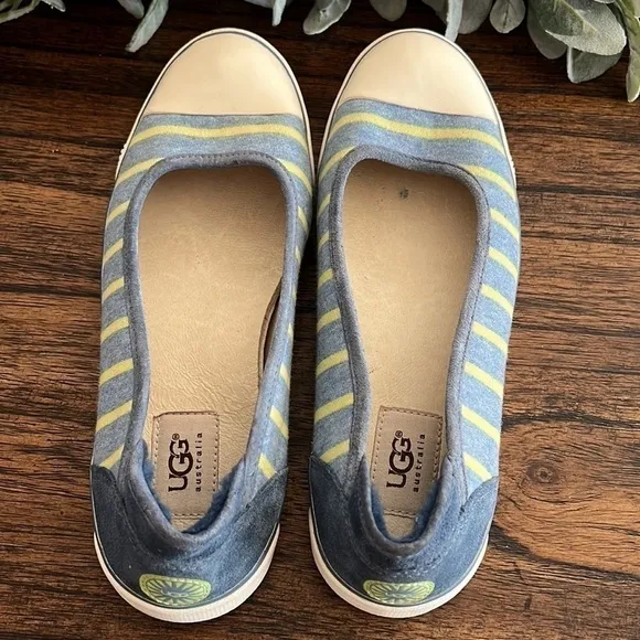 UGG australia Neema Canvas boat sneaker shoe | size 9