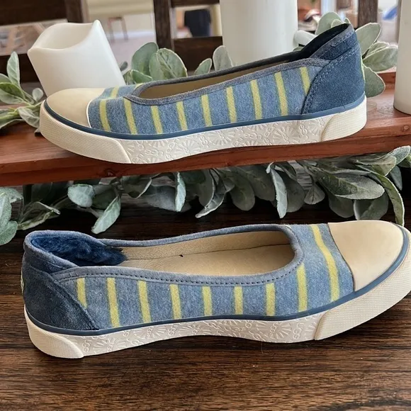 UGG australia Neema Canvas boat sneaker shoe | size 9