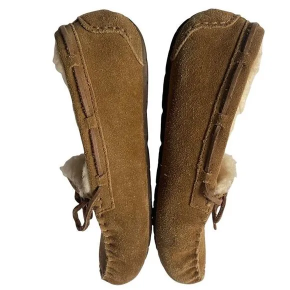 UGG Moccasins Women's  Brown Dakota Slip On Sz 5