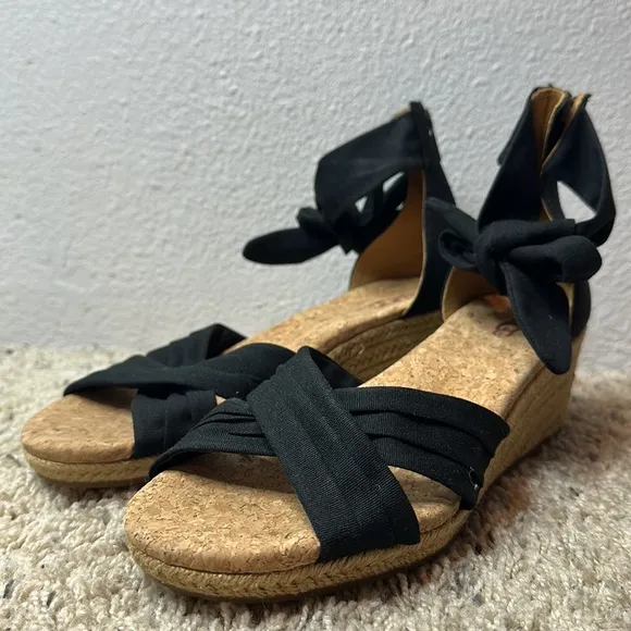 UGG Tracie Wedge Espadrille Sandal sz 8.5