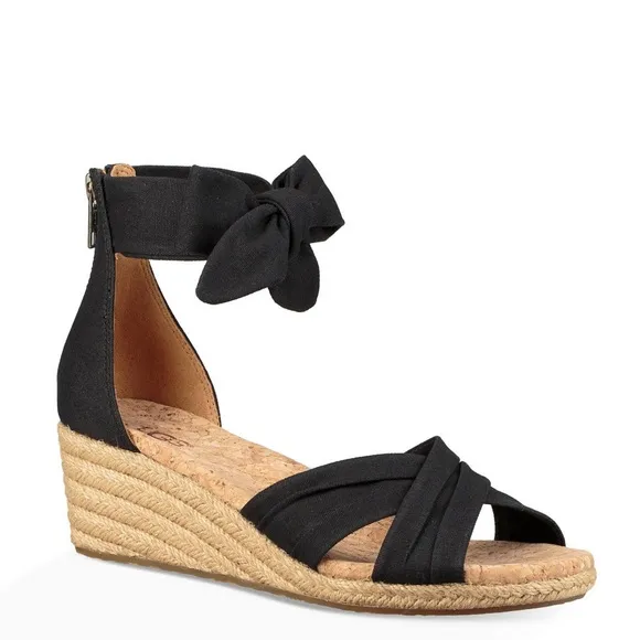 UGG Tracie Wedge Espadrille Sandal sz 8.5
