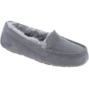 UGG Women's Gray Ansley Slipper Moccasins Size 8