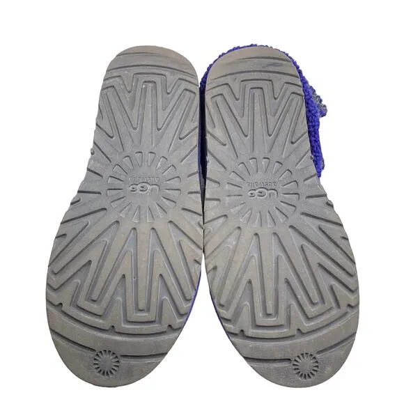 UGG Women's Leland Indigo Knit Cardy Pull On Winter Boots Size US 7