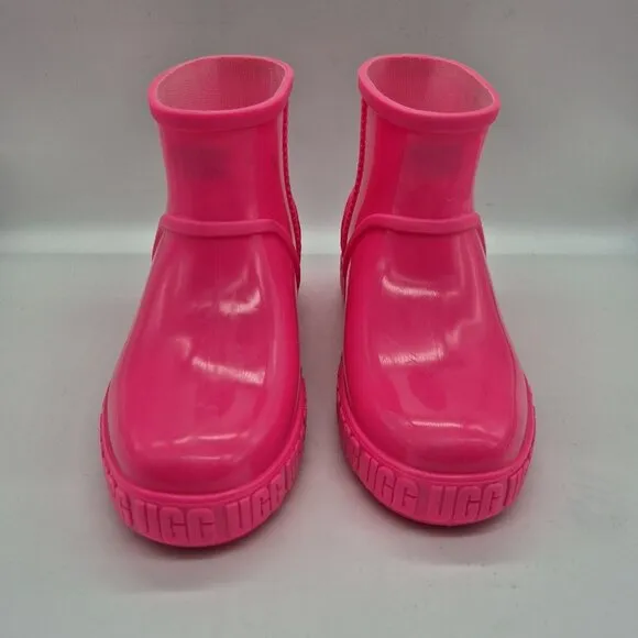 Uggs Youth Girls Rain Boots Size 1 Taffy Pink  Drizlita Tpe