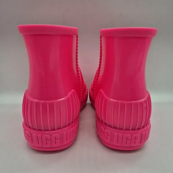 Uggs Youth Girls Rain Boots Size 1 Taffy Pink  Drizlita Tpe