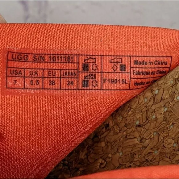 UGG® Starla Coral Espadrille Wedges