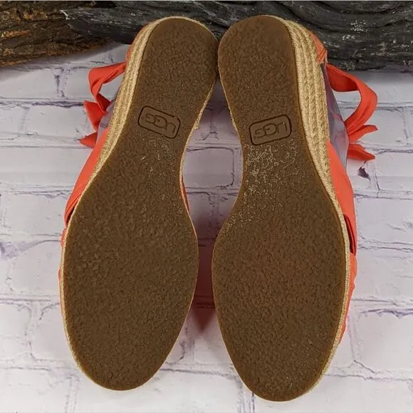 UGG® Starla Coral Espadrille Wedges