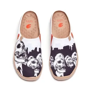 UIN Men's Slipper Comfort Mules Walking Casual Travel Shoes (Vital Spines)