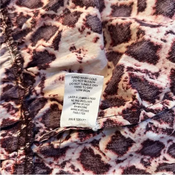 Ulla Johnson Eryn Cotton Dress in Henna Tie Strap Midi Batik 0