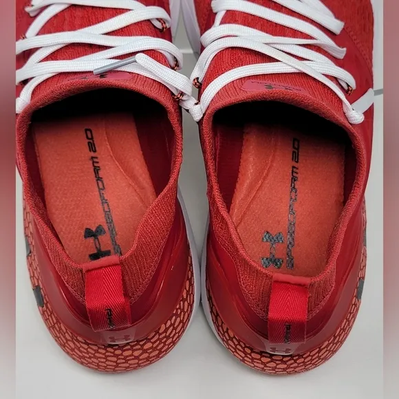 Under Armour Men's UA HOVR Phantom 2 3025194-600 Shoes Red  Size 10 Pre-owned