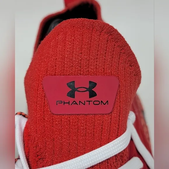 Under Armour Men's UA HOVR Phantom 2 3025194-600 Shoes Red  Size 10 Pre-owned