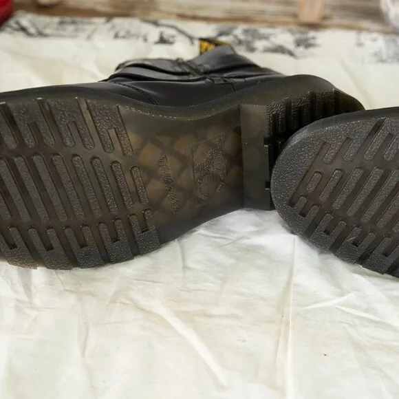 US Men's 10 Dr. Martens Jaimes Leather Harness Chelsea Boots AirWair Punk Shoes