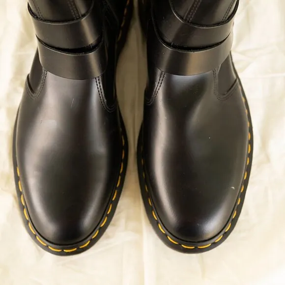 US Men's 10 Dr. Martens Jaimes Leather Harness Chelsea Boots AirWair Punk Shoes