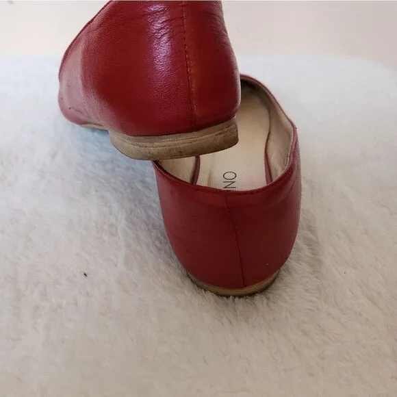 Valentino Red Leather Flats